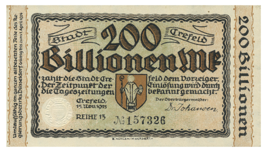 Notgeld Categories, Vol. 6: 1923 Inflation Notgeld (Hyperinflation)